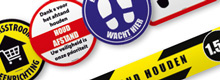 Social Distance signs / COVID-19 floor signs
